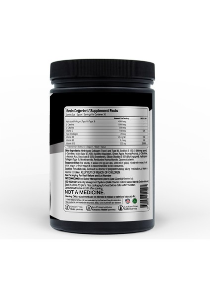 Men Collagen 300GR TIP123 L-Carnitine L-Citrulline