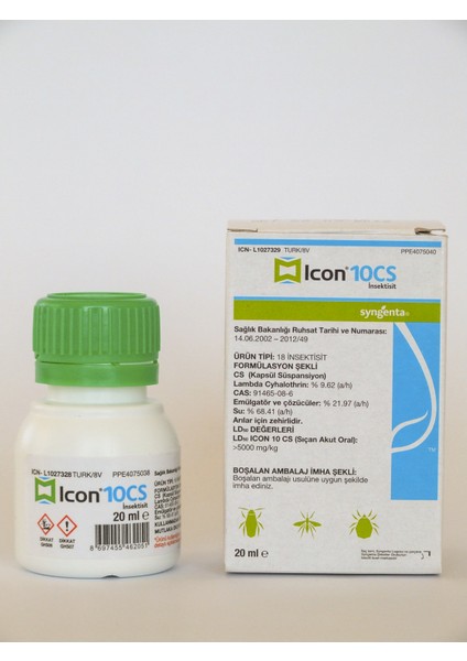 Icon 10 Cs Genel Haşereler Için 20 ml