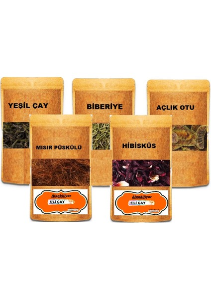 Detoks Çayı 5'li Paket