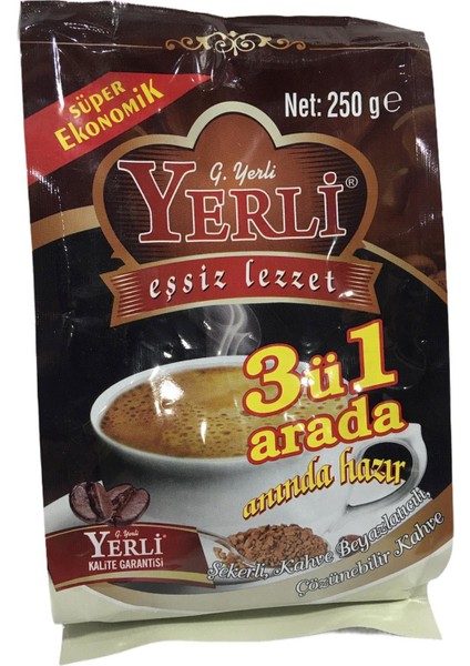 3'ü 1 Arada Hazır Kahve 250 gr