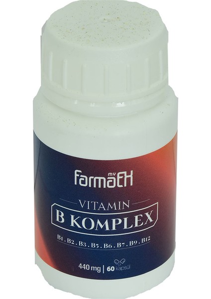 Farmaex B Vitamin Kompleksi Karışımı 440 Mg x 60 Kapsül