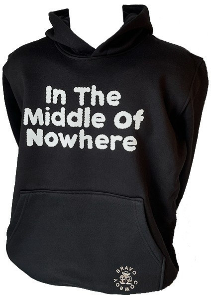 Kanguru Cepli Kapüşonlu Sweatshirt "ın The Middle Of Nowhere"