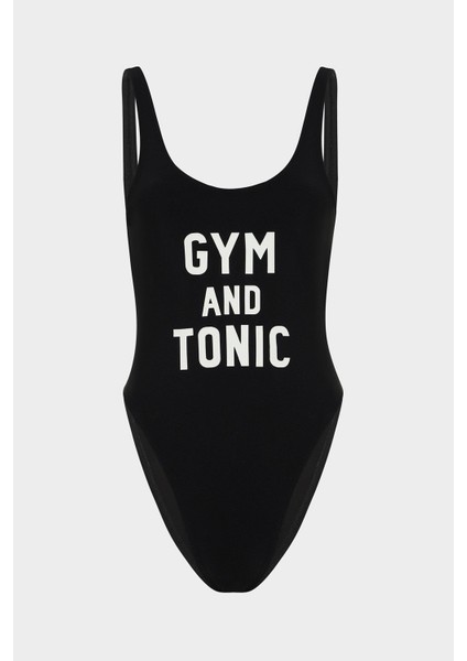 Gym And Tonic Sloganlı Push Up Mayo