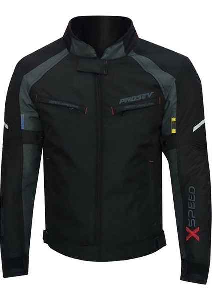 Xspeed 4 Mevsimlik Motosiklet Montu Siyah