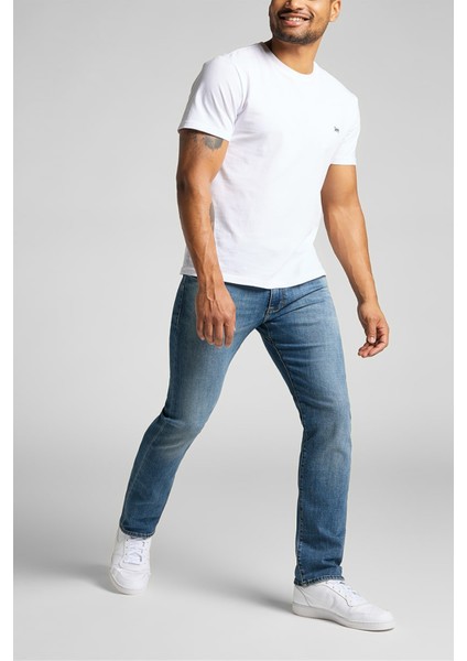 Erkek Extreme Motion Slim Fit Dar Kesim Normal Bel Mavi Esnek Jean Kot Pantolon modelleri