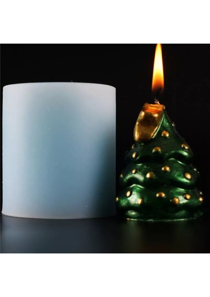 5 cm Mini Çam Ağacı Silikon Kalıp K-509