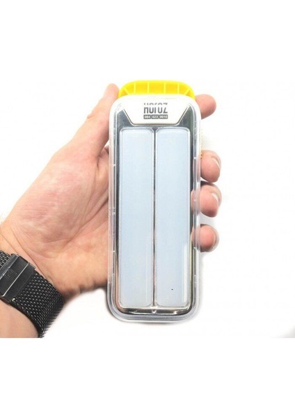 Ledli Işıldak Şarjlı El Feneri USB Şarjlı Kamp Lambası