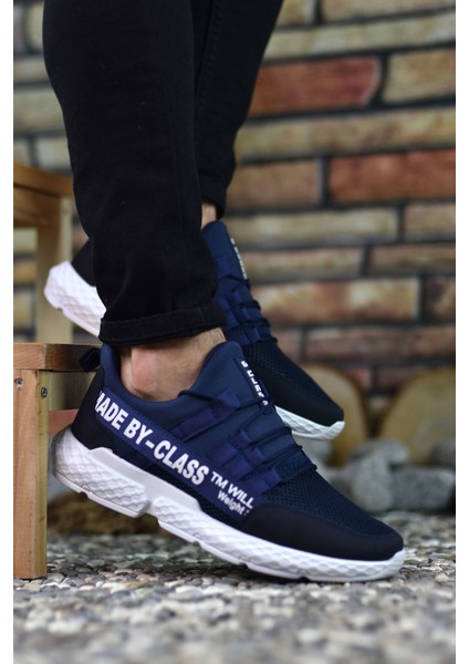 Lacivert Erkek Sneaker 0012SANTO
