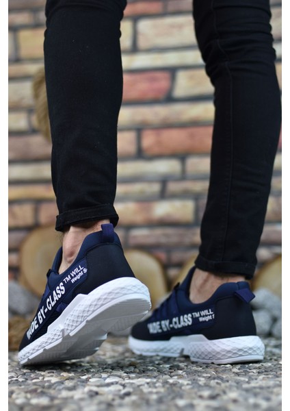 Lacivert Erkek Sneaker 0012SANTO indirimleri