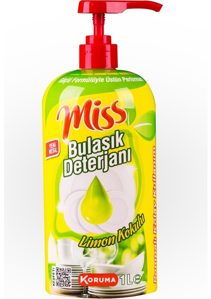 Bulaşık Deterjanı Limonlu 1 L