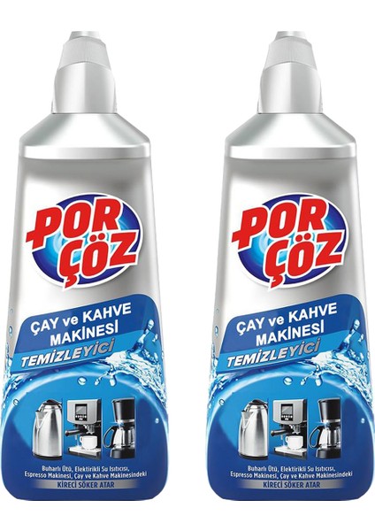 Çay-Kahve Makinesi Temizleyicisi 2'li 2X400 ml