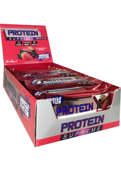 Musclestation Supreme Strawberry Blush 24'lü Kutu fiyatları