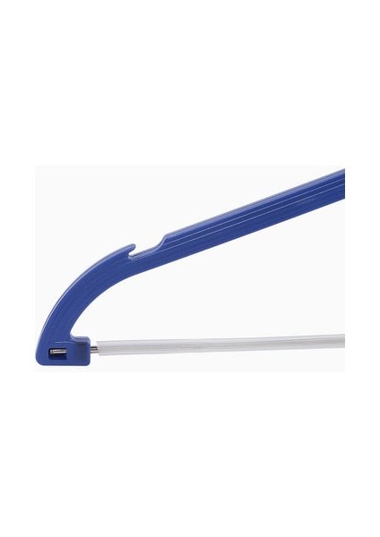 10'lu DBL 40cm Ahşap Görünümlü Dolgulu BH Plastik Takım Askısı