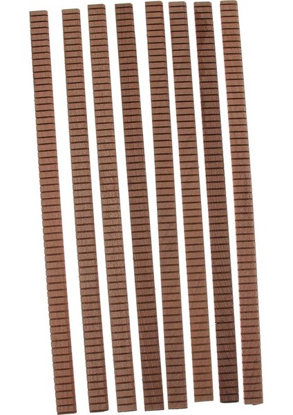 8x Gitar Bining Kakma Purfling Strip Ahşap Gitar Klavye Için (Yurt Dışından)