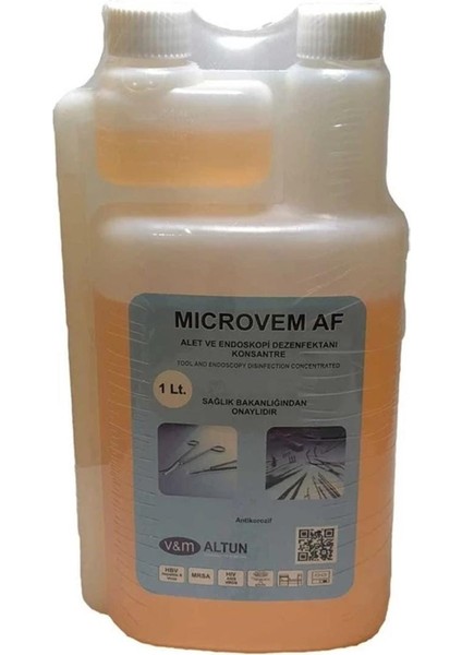 Alet ve Endoskopi Dezenfektanı Konsantre 1 Lt