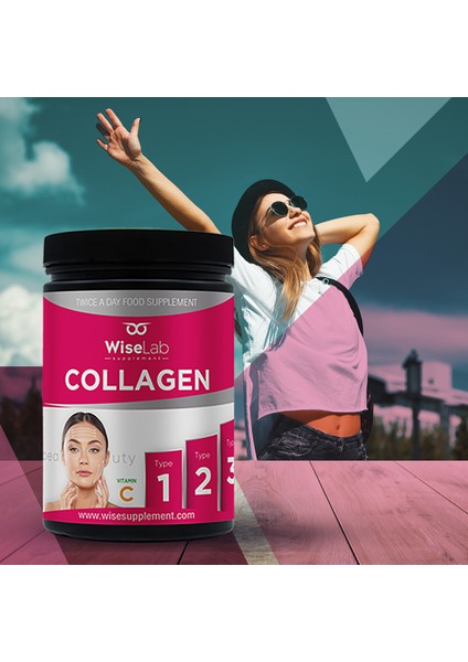 Beauty Collagen Powder TIP123 Vitamin C 300GR