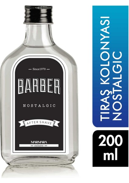 Barber Tıraş Kolonyası 200 ml Nostalgic 8691541001919 Yüz Kremi