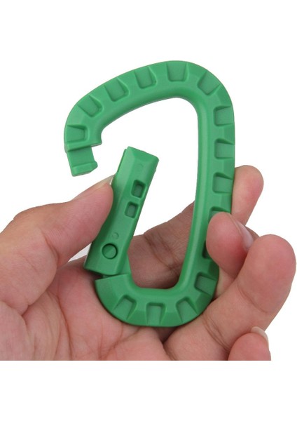 10 Adet Açık Taktik Sırt Çantası D-Ring Molle Toka Klip Karabina Anahtarlık (Yurt Dışından) fiyatları