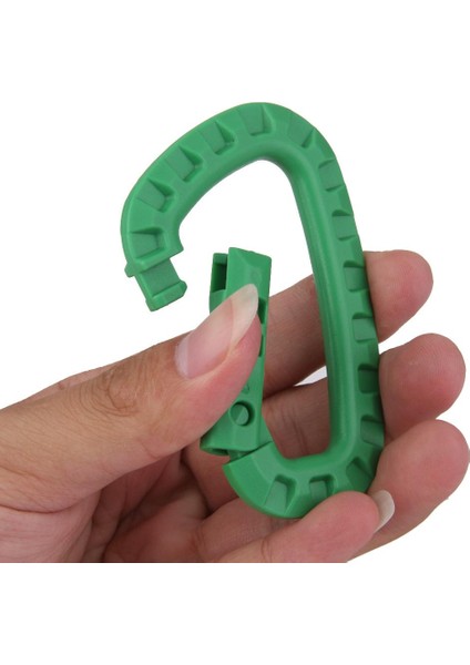 10 Adet Açık Taktik Sırt Çantası D-Ring Molle Toka Klip Karabina Anahtarlık (Yurt Dışından) fırsatları