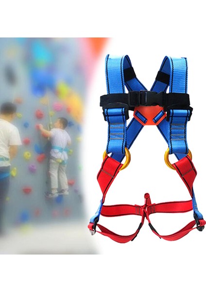 Arborist Ağacı Yetişkinleri Için Kaya Tırmanışı Koşum Kemerleri Gençlik Kırmızı Mavi (Yurt Dışından) fiyatları