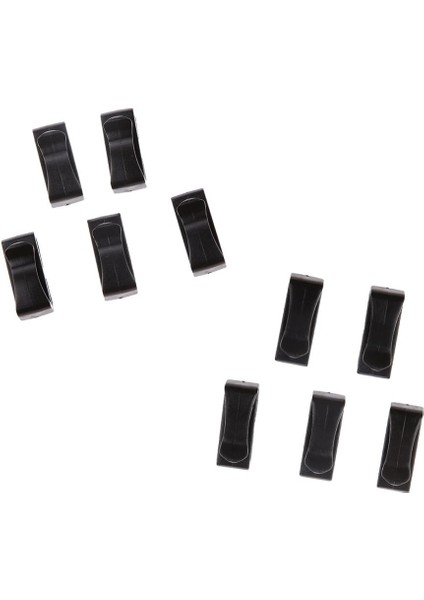 10 Adet Hızlı Kayma 20MM ve 25MM Toka Taktik Sırt Çantası Dokuma Kayışı Bitiş Klip (Yurt Dışından)