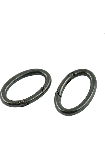 2 Adet Vintage Oval Karabina Bahar Yapış Klip Kanca Anahtarlık Yürüyüş Derin Bakır (Yurt Dışından) modelleri