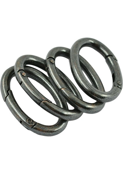 2 Adet Vintage Oval Karabina Bahar Yapış Klip Kanca Anahtarlık Yürüyüş Derin Bakır (Yurt Dışından) fırsatları