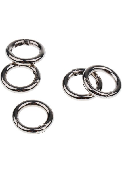 10 Adet Anahtar Yüzük Itme Kapısı Yapış Bölünmüş Halka Kaplama Açık Kanca Karabina 20MM (Yurt Dışından) indirimleri
