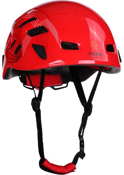 Tırmanma Kask Açık Dağcılık Kayak Rappelling Kurtarma Kırmızı (Yurt Dışından)