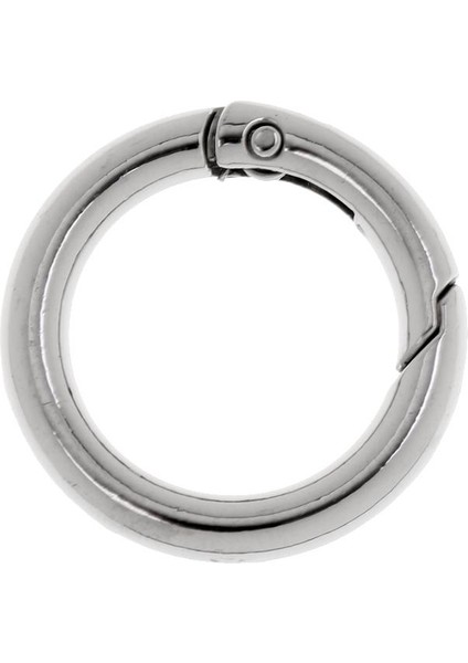 5 Parça 28MM Alaşım Yuvarlak Karabiner Kamp Bahar Klip Anahtarlık Gümüş (Yurt Dışından) modelleri