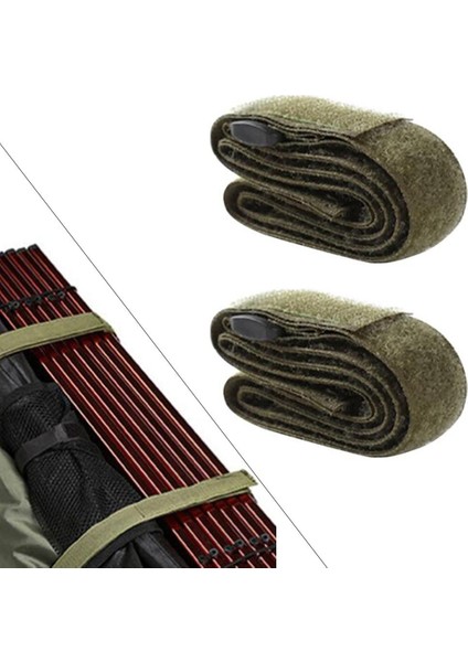 2 Adet Bagaj Kravat Aşağı Kayış Kemeri Sabit Kargo Surfboard Bağlama Kayışı Yeşil (Yurt Dışından)