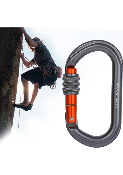 Kilitleme Carabiner Alüminyum Alaşım Köpek Tasma Koşum Hamak Kamp O Vida Kilitleme (Yurt Dışından) modelleri
