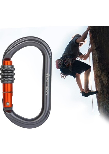 Kilitleme Carabiner Alüminyum Alaşım Köpek Tasma Koşum Hamak Kamp O Vida Kilitleme (Yurt Dışından) fırsatları