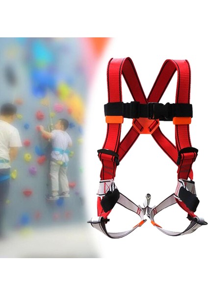 Arborist Ağacı Yetişkinler Için Kaya Tırmanma Koşum Kemerleri Gençlik Kırmızı Gri (Yurt Dışından) fiyatları