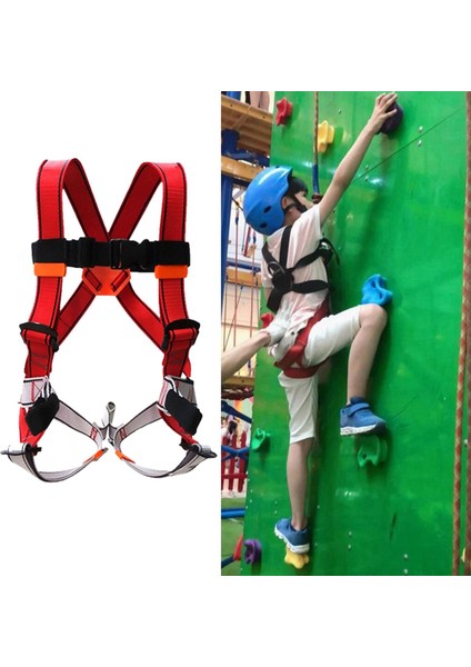 Arborist Ağacı Yetişkinler Için Kaya Tırmanma Koşum Kemerleri Gençlik Kırmızı Gri (Yurt Dışından) modelleri