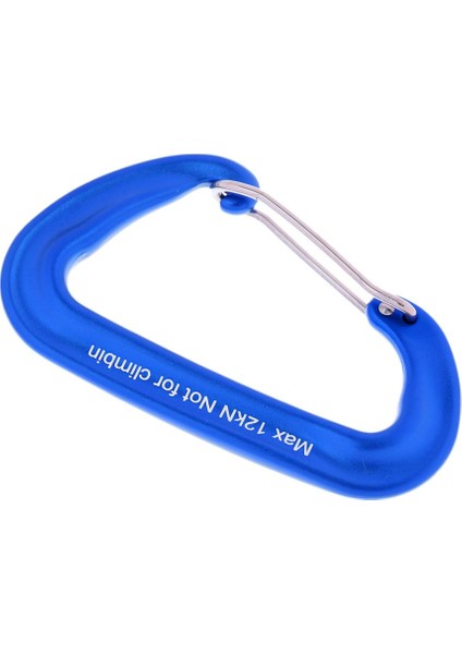 6 Parça 12KN Alüminyum Tel Kapısı Karabina Hamak Kamp Yürüyüş Mavi Için (Yurt Dışından) indirimleri