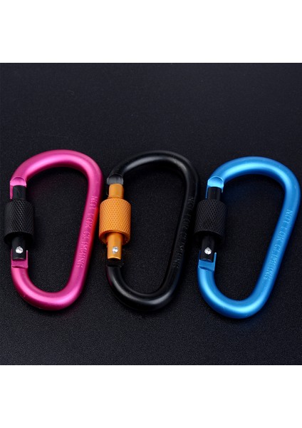 10 Adet Renkli Tırmanma Ekipmanları D-Ring Carabiner Toka Somun Kaya Anahtarlık (Yurt Dışından) indirimleri