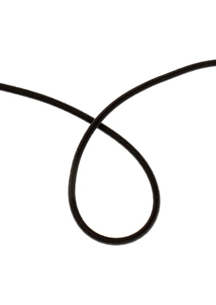 2 Adet 3mm 5 Metre Güçlü Elastik Bungee Halat Şok Kordon Kravat Aşağı Kayış Siyah (Yurt Dışından) fırsatları