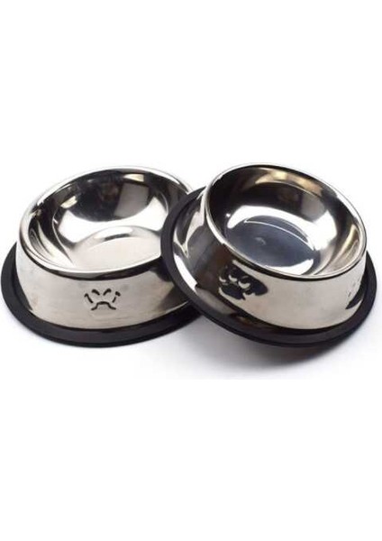Paslanmaz Çelik Metal Mama Kabı 18 cm. fiyatları