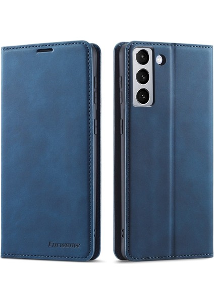Samsung Galaxy S22 Plus Tpu Iç Pu Deri Telefon Kılıfı (Yurt Dışından)