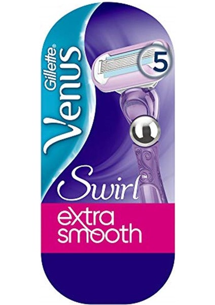 Swirl Extra Smooth Kadın Tıraş Makinesi Yedekli Tıraş Bıçağı