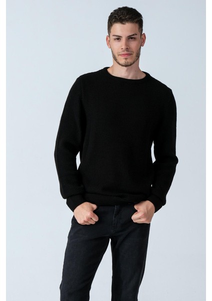 Bisiklet Yaka Triko Kazak (E20-18825)