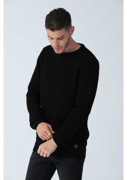 Bisiklet Yaka Triko Kazak (E20-18825) fırsatları