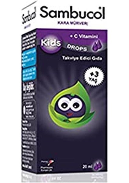 Kids Drops Kara Mürver 20ML