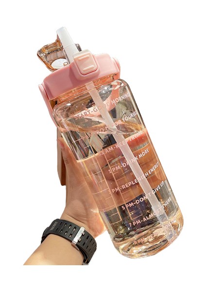 Pembe 2 L Su Matarası (Yurt Dışından)
