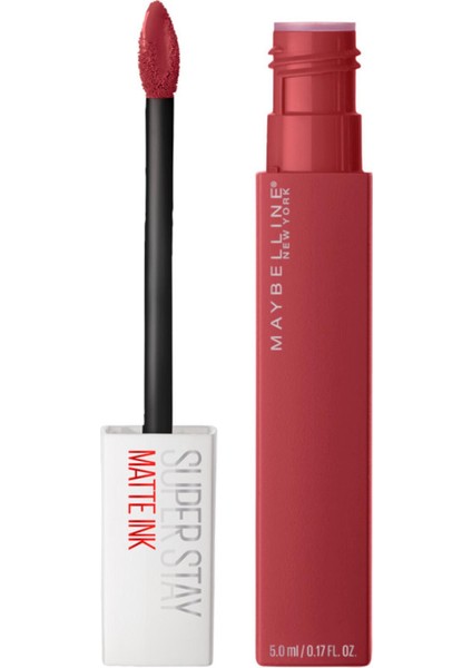 Maybelline New York Maybelline Super Stay Matte Ink Likit Mat RUJ-170 Initiator Ruj