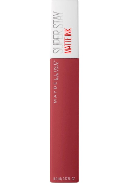 Maybelline New York Maybelline Super Stay Matte Ink Likit Mat RUJ-170 Initiator Ruj