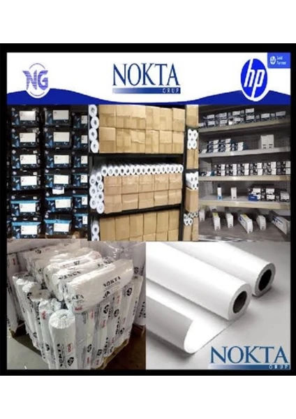 Nokta Bilişim Noktabilişim Plotter Kağıdı 62 cm x 100 mt 80 gr ( 4 Adet )