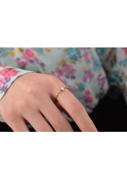 Markiz Kesim Zirkon Yüzük, Altın Zarif Kadın Yüzüğü, 14 Ayar Altın Yüzük modelleri