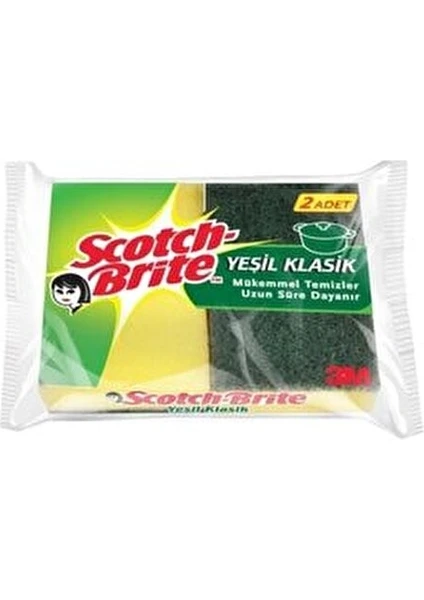 Scotch Brite Bulaşık Süngeri Oluklu 2li